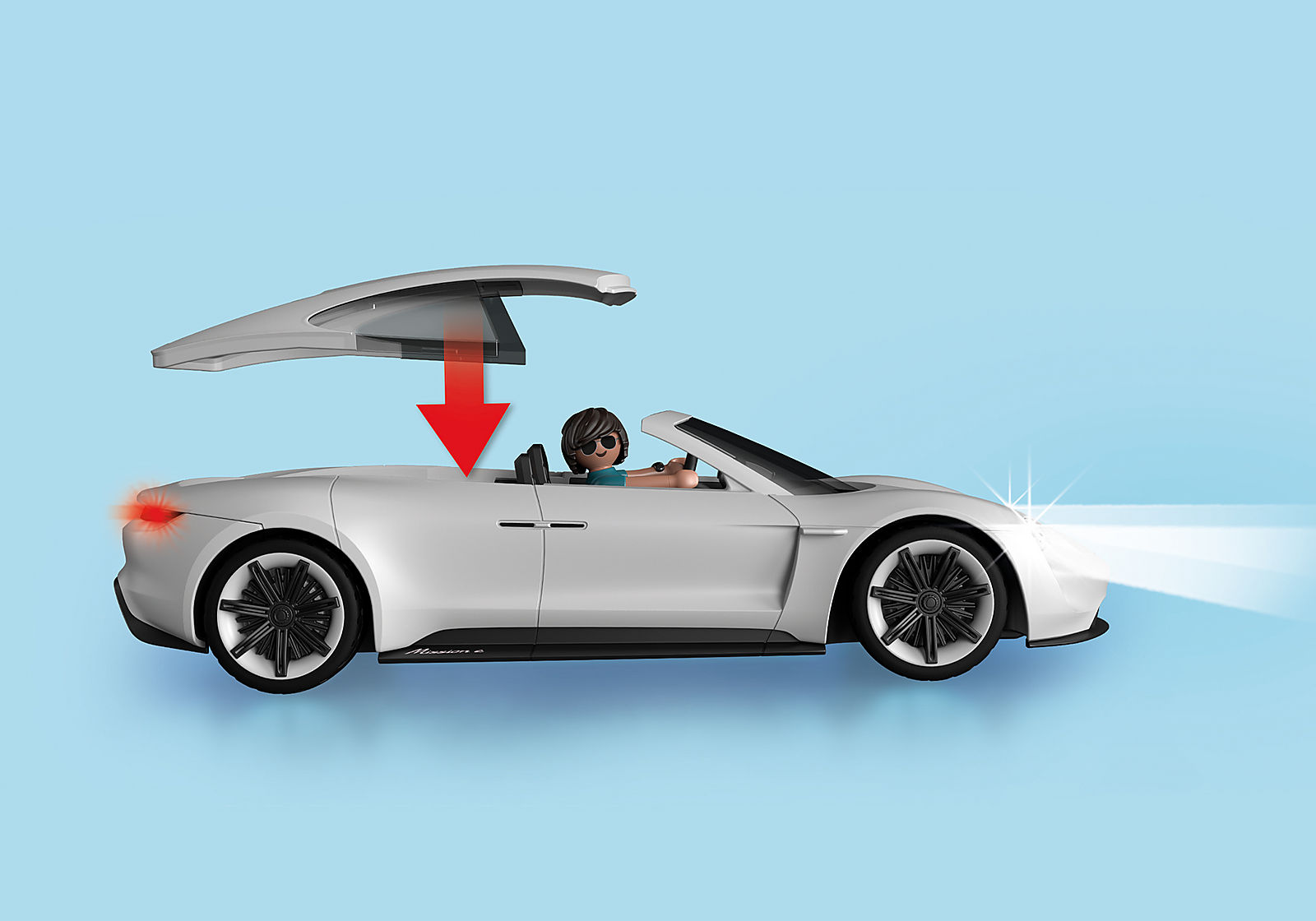 Porsche Mission e - radiocomandata