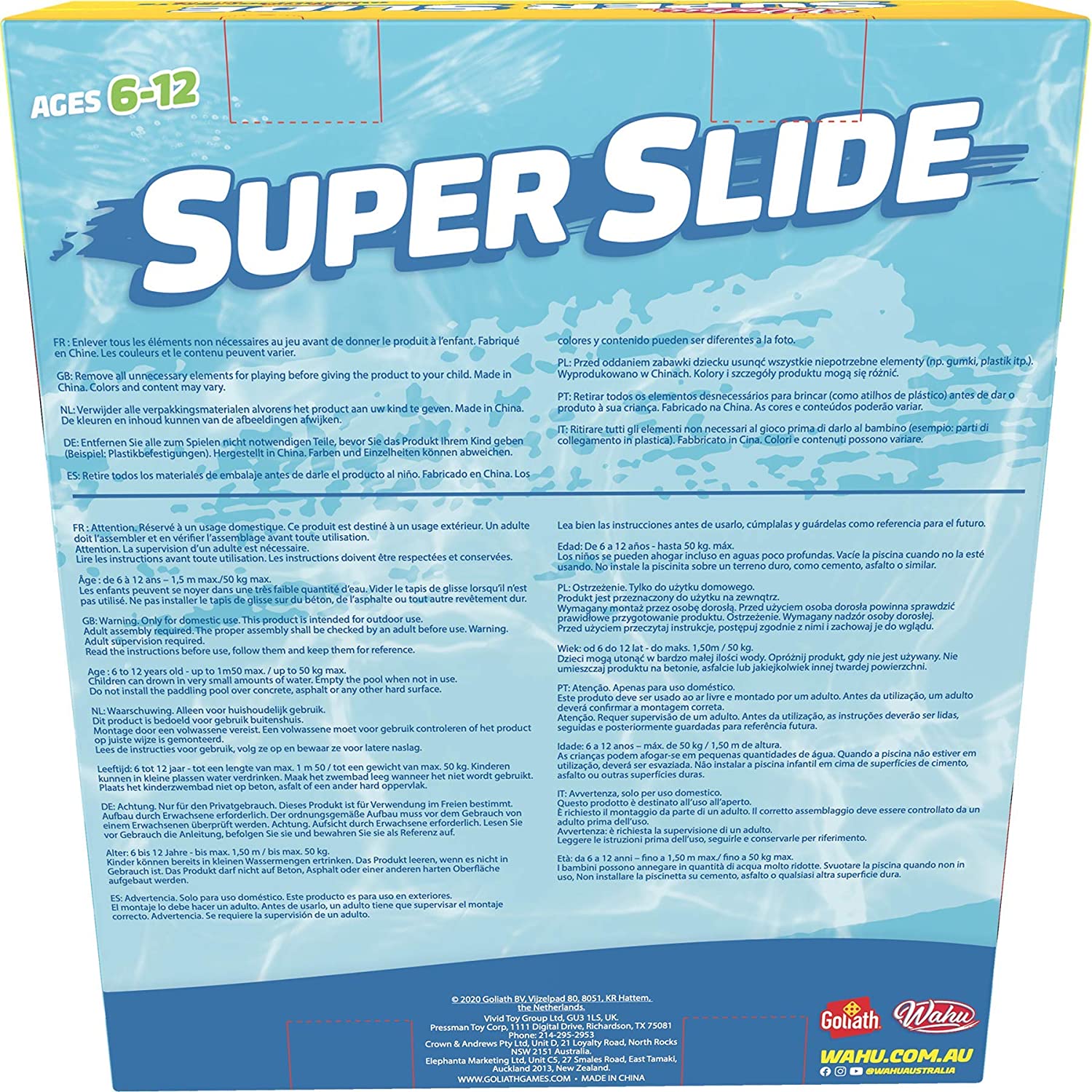 Wahu Super Slide 7,5mt scivolo d'acqua