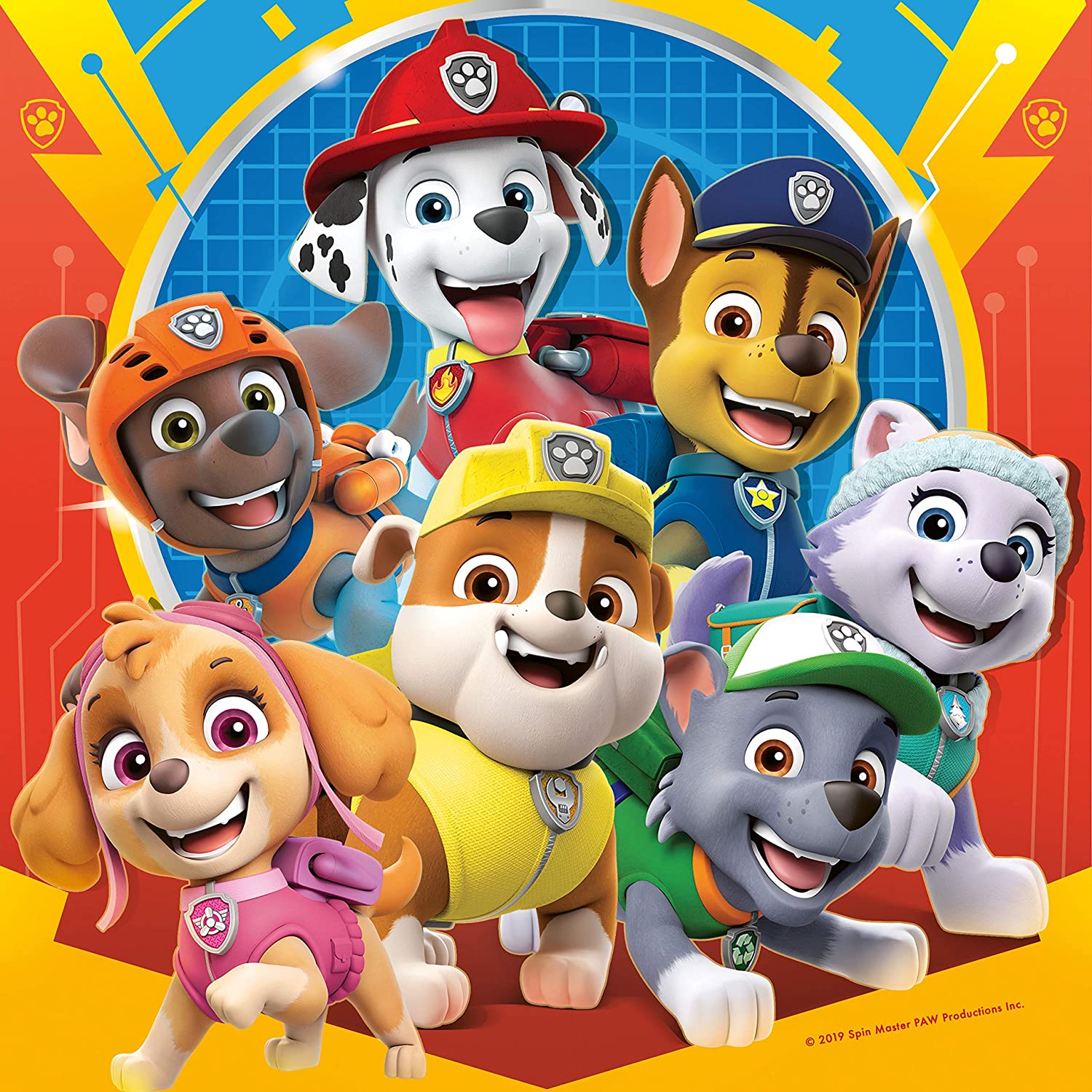 Paw Patrol D 3x49 pz