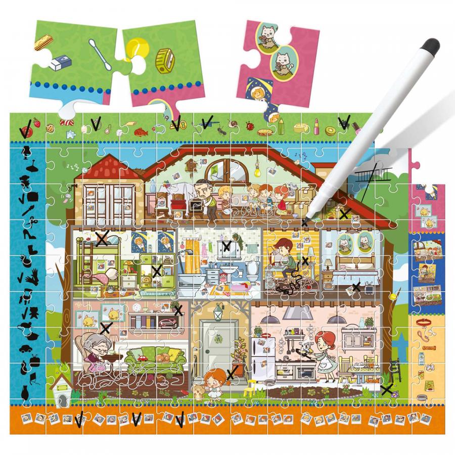 Il puzzle allenamente 108 pezzi