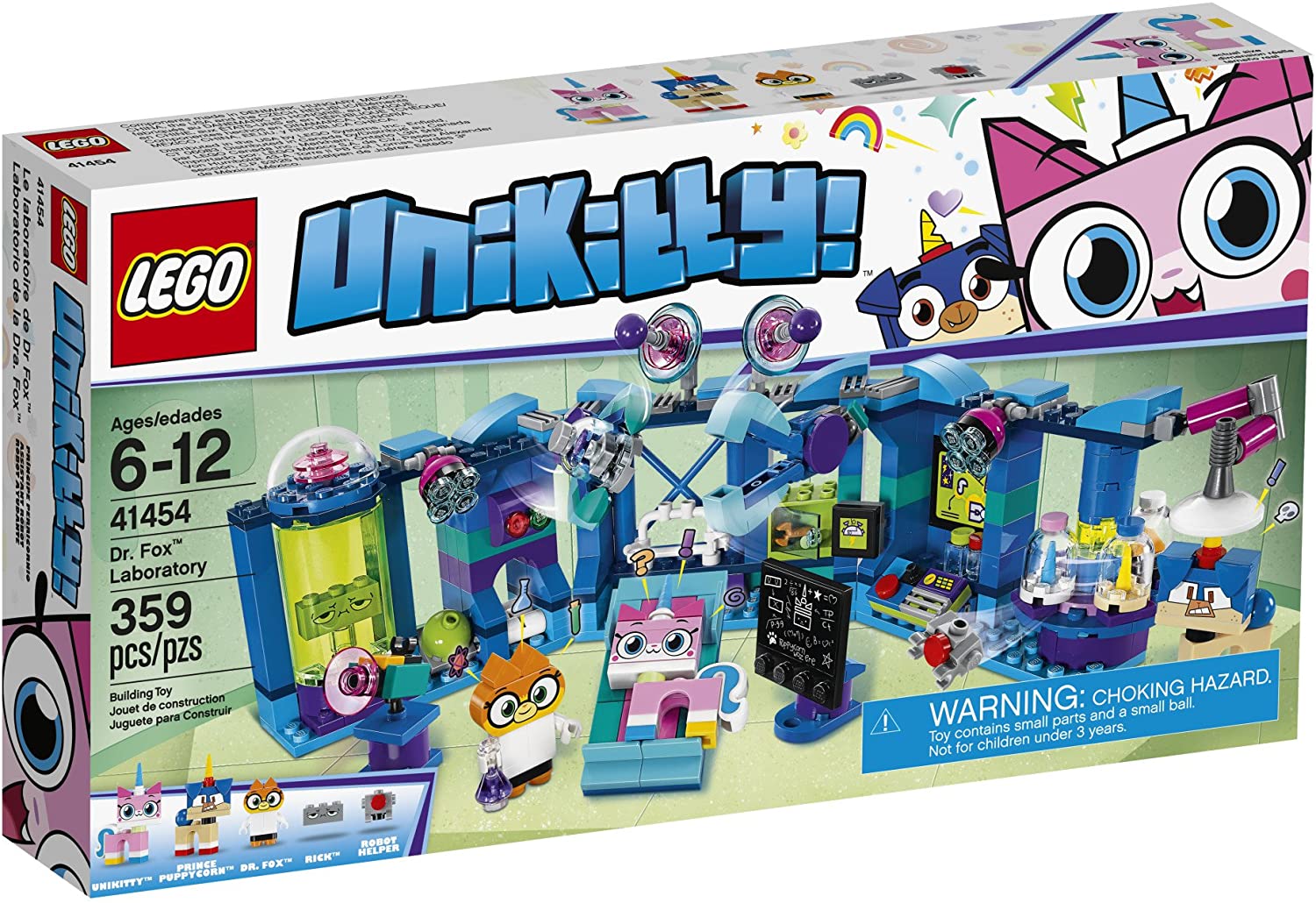 Il laboratorio della D.ssa Volpe Unikitty Lego