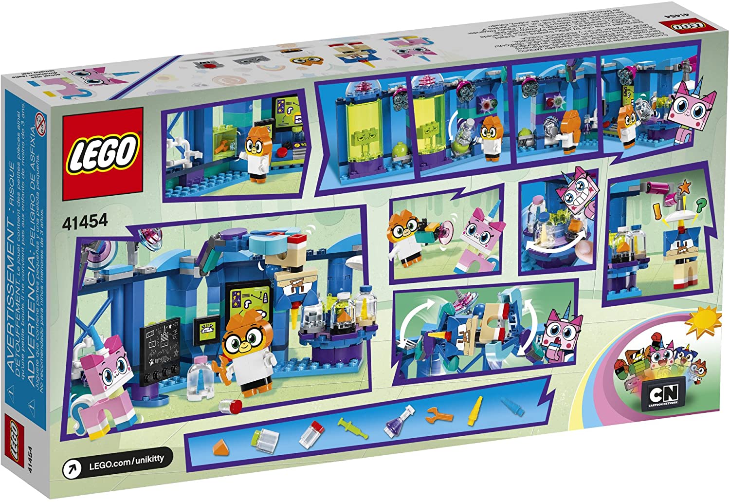 Il laboratorio della D.ssa Volpe Unikitty Lego