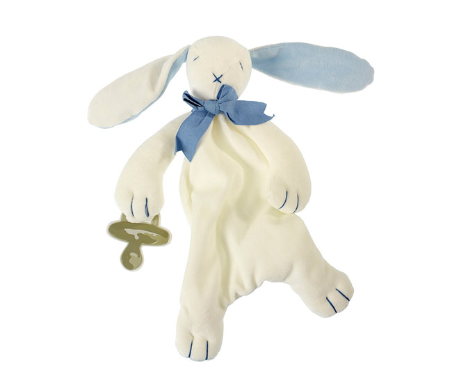comforter coniglio blu