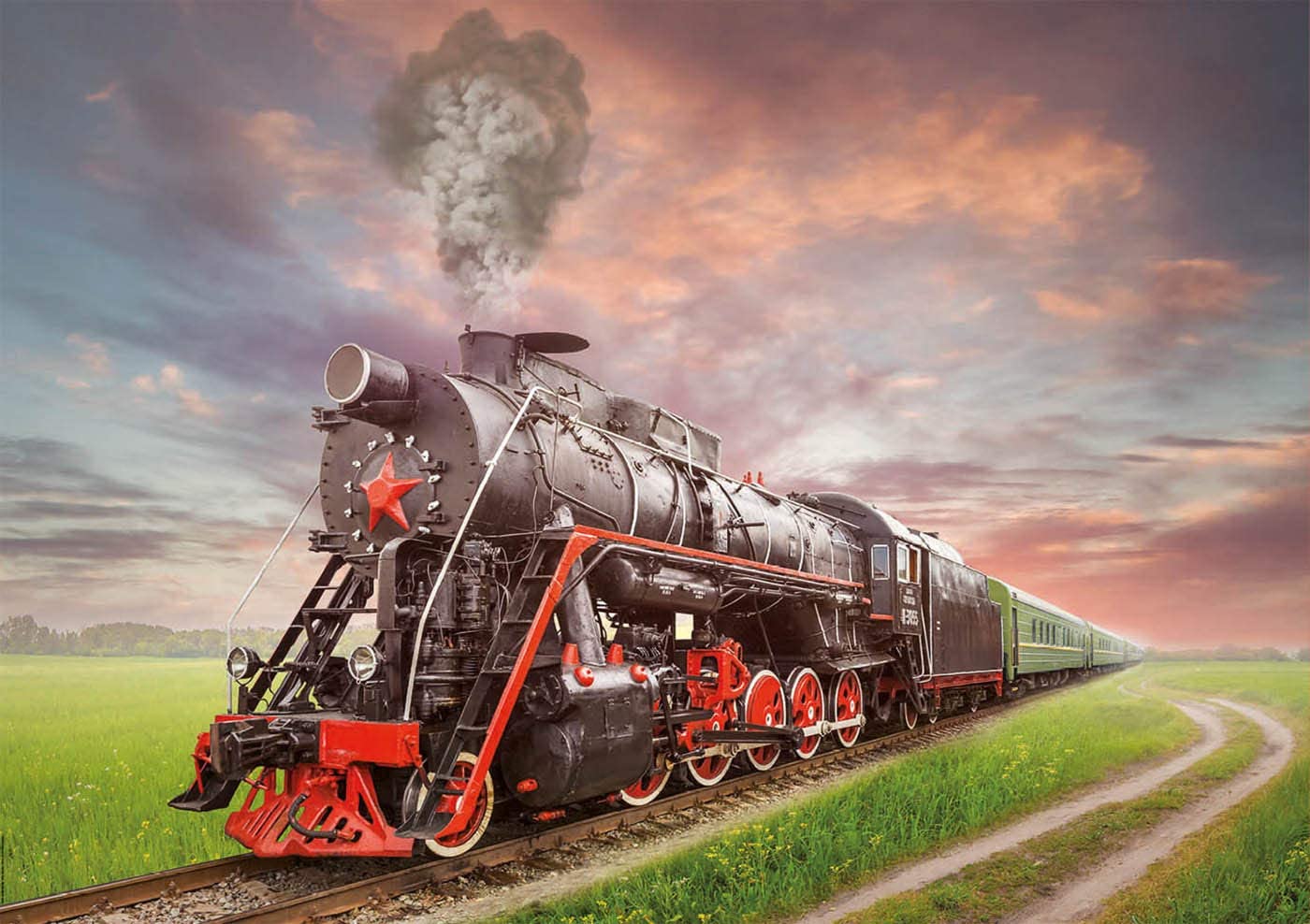 Treno sovietico 2000 pezzi