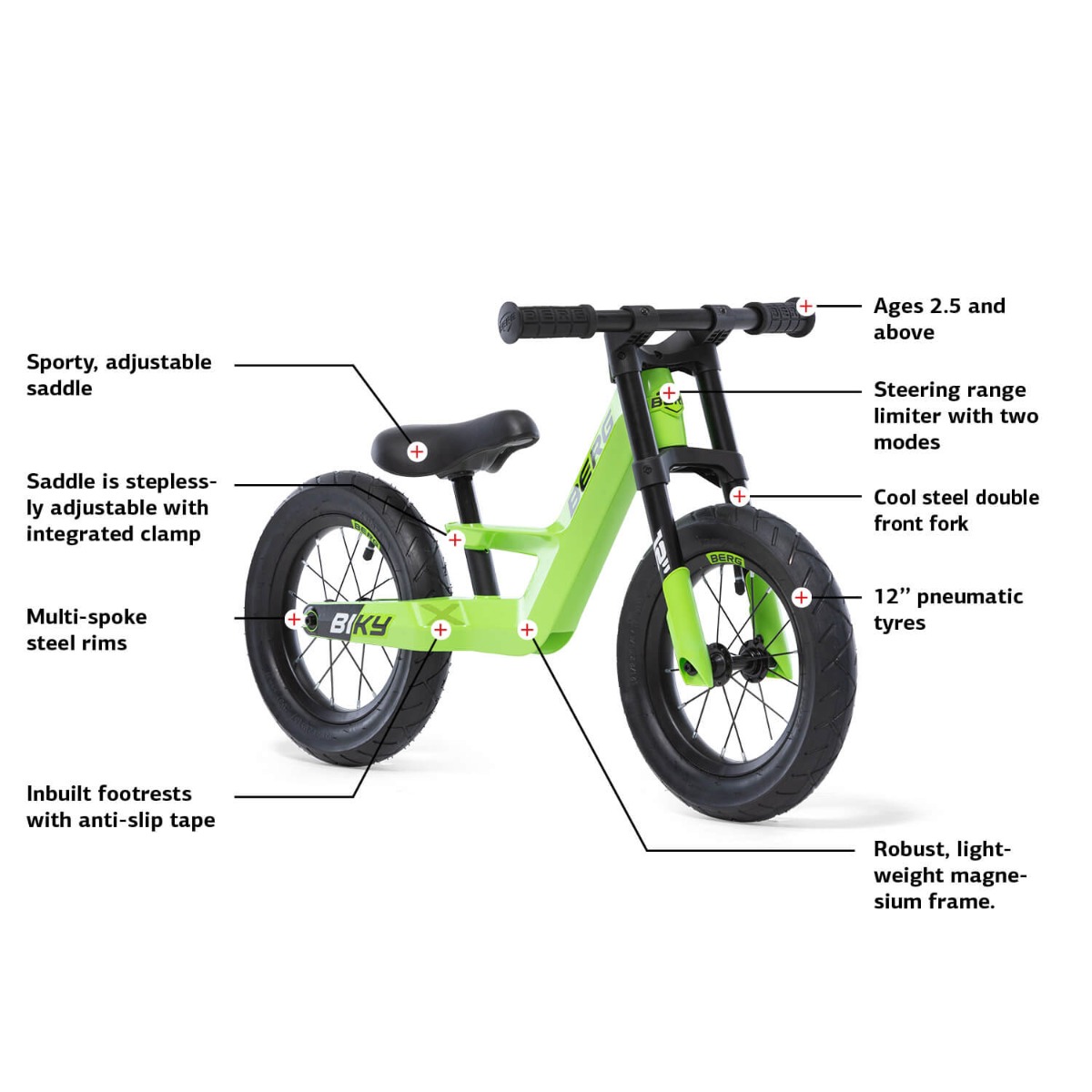 Balance Biky City verde