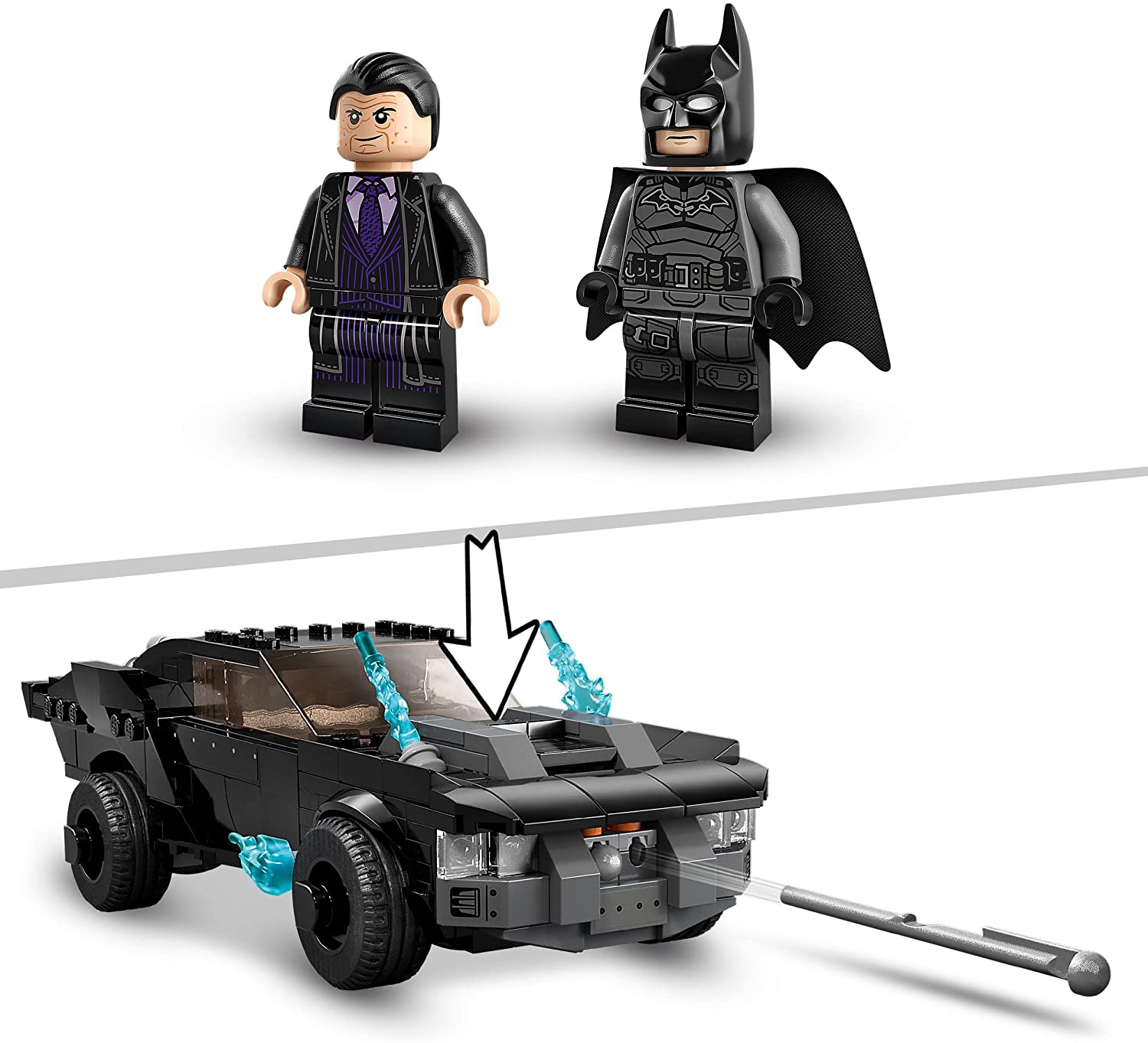 Batmobile inseguimento di The Penguin