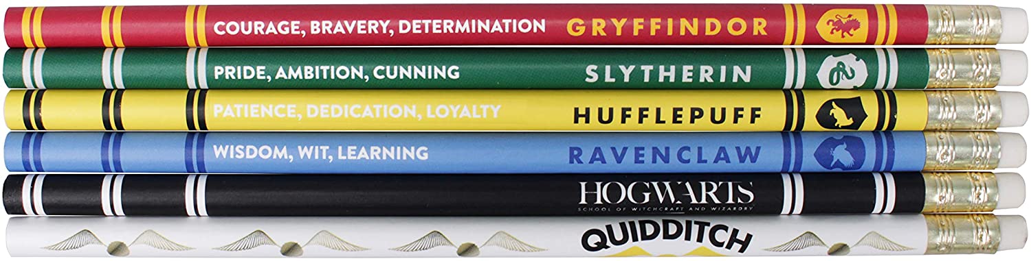 Set 6 matite di Harry potter