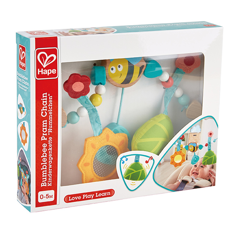 Gioco per carrozzina con sonaglio