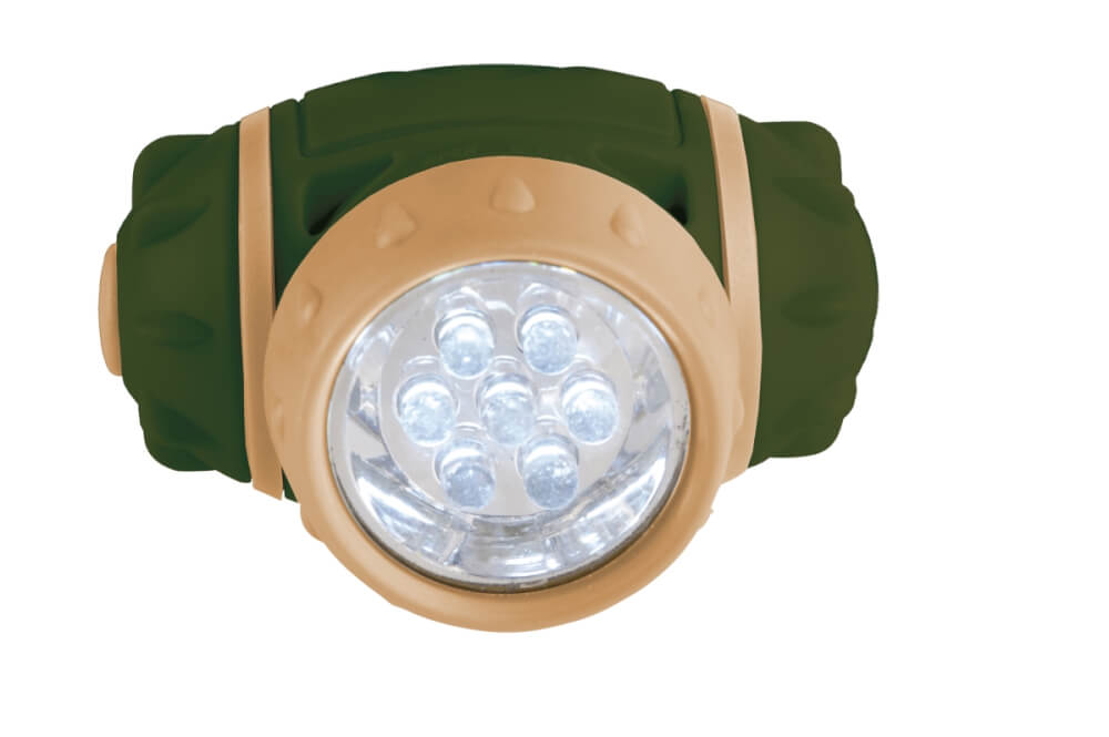 Scout lampada da testa led