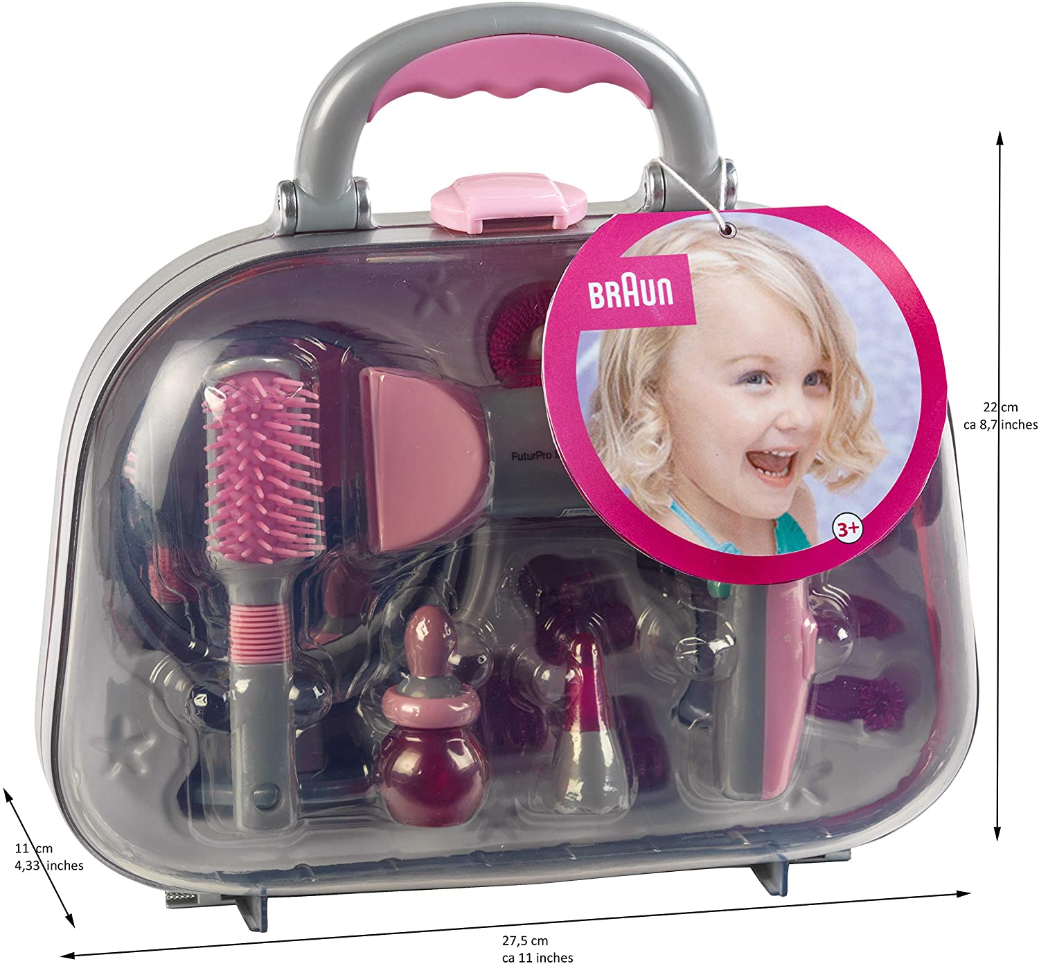 Valigetta phon Braun con accessori
