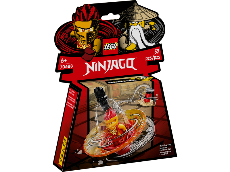 Addestramento ninja di Spinjitzu con Kai