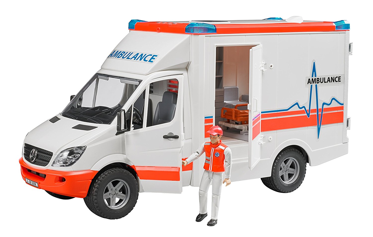 Ambulanza con omino