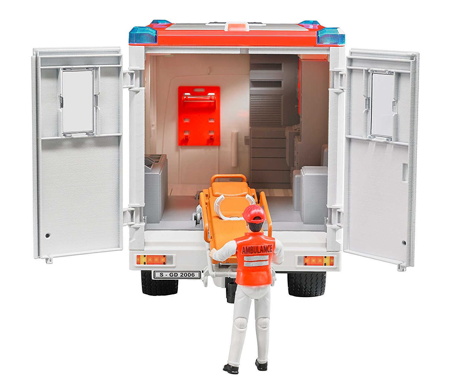 Ambulanza con omino