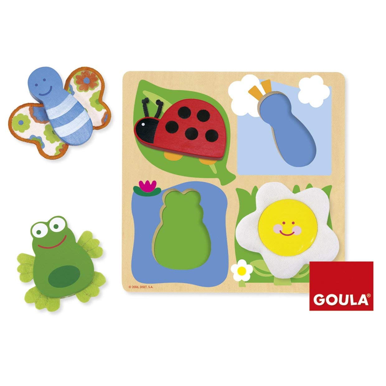 puzzle campagna tessuto