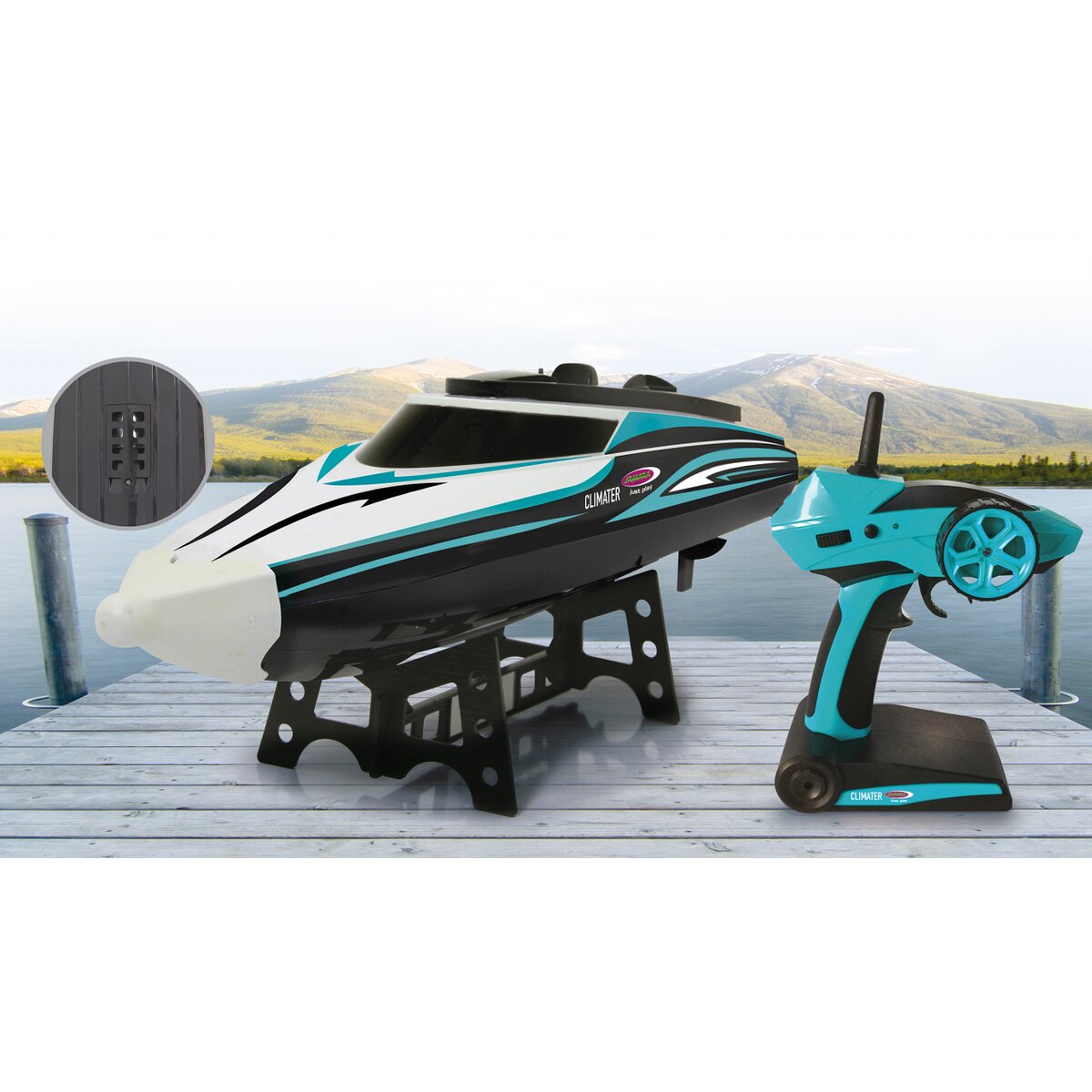 Barca climatier RC 2,4 GHz