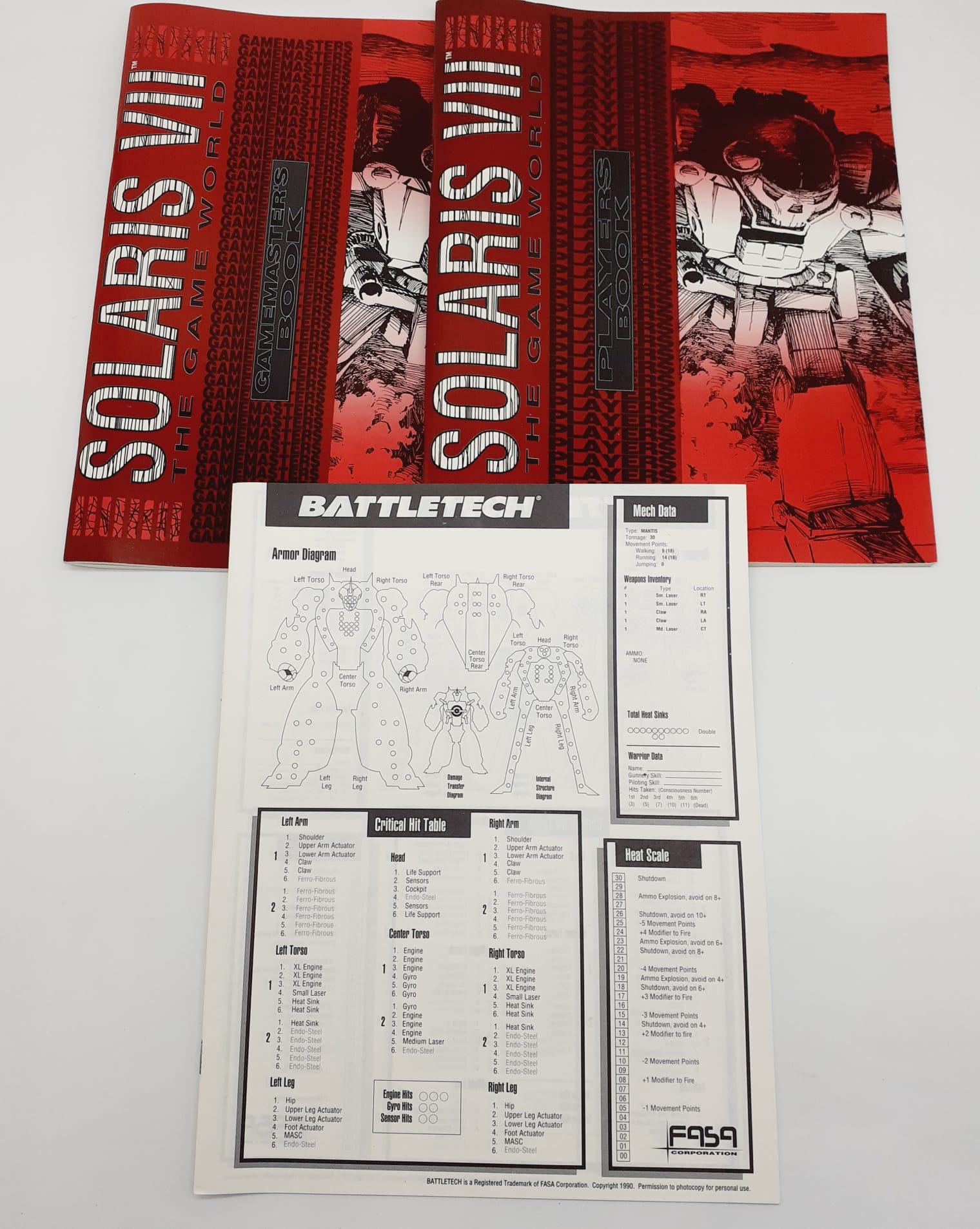 Battletech 1660 - Solaris VII - the game world
