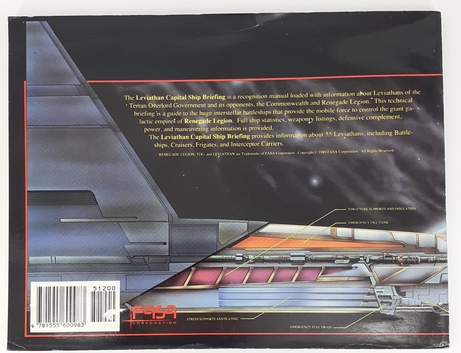 Renegade Legion Leviathan Capital Ship Briefing