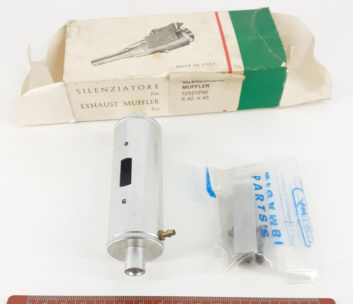 Silenziatore per motore X.40 X.45 Supertigre