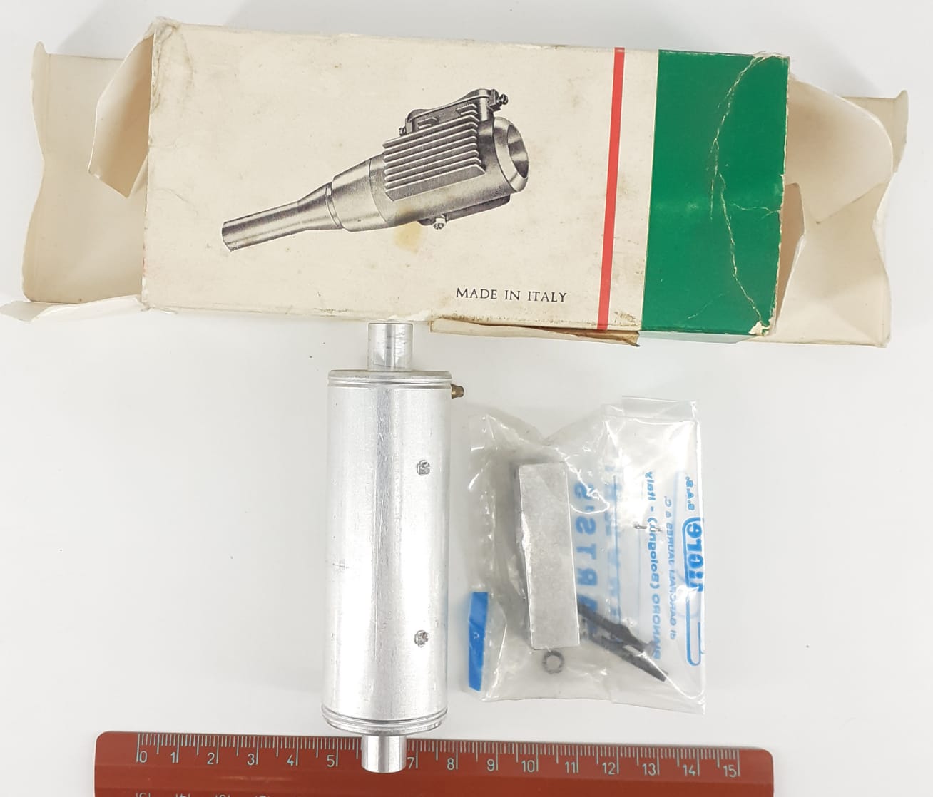 Silenziatore per motore X.40 X.45 Supertigre