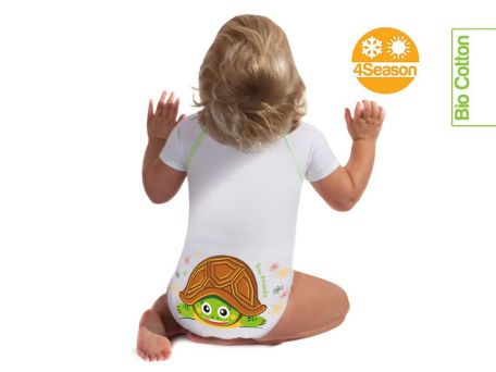 tartaruga body  0-36m bio cotton 4season slow friend