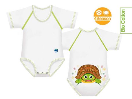tartaruga body  0-36m bio cotton 4season slow friend