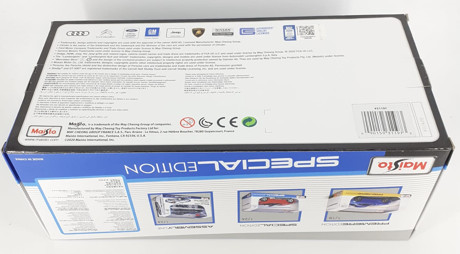 Ford Mustang GT 2015  Scala 1/18
