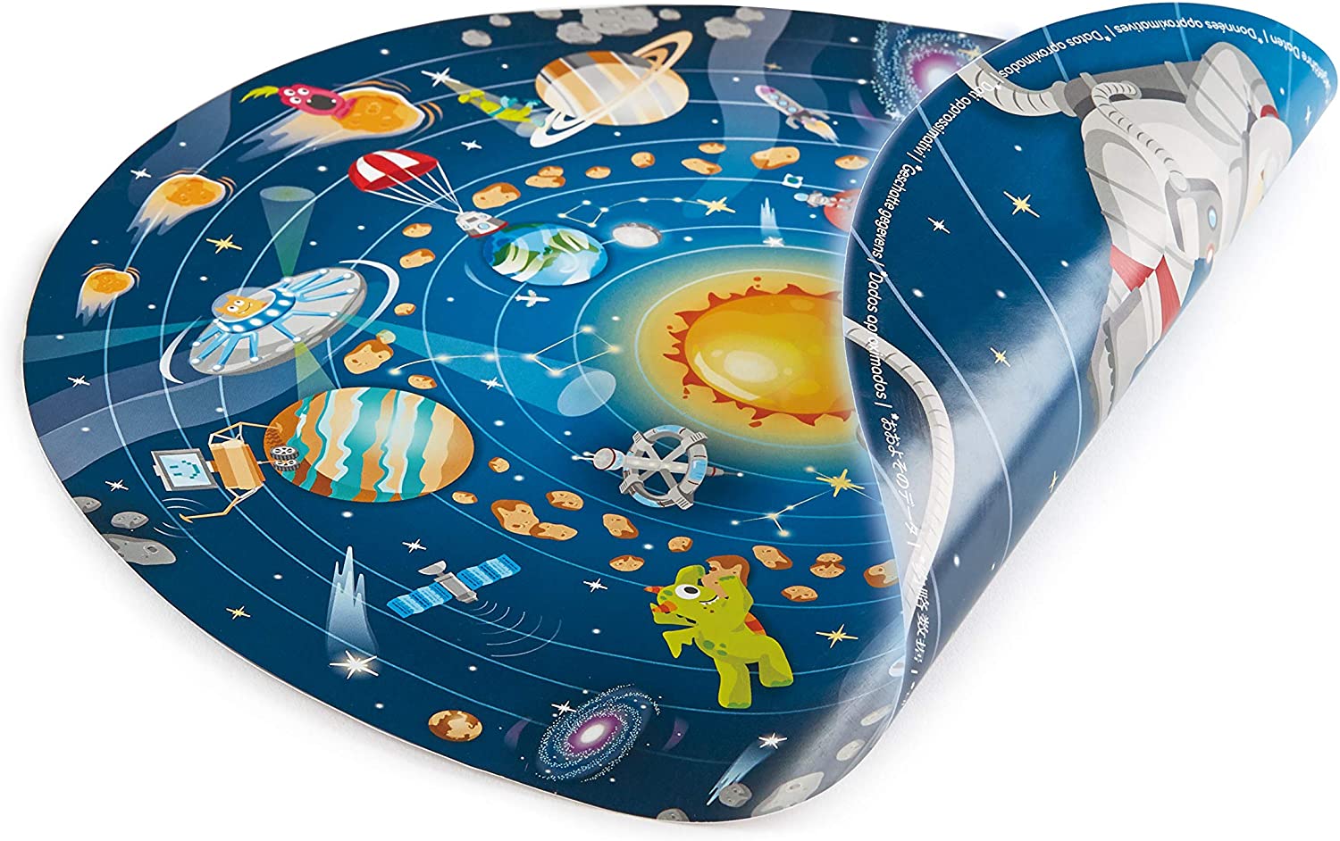Puzzle sistema solare con led