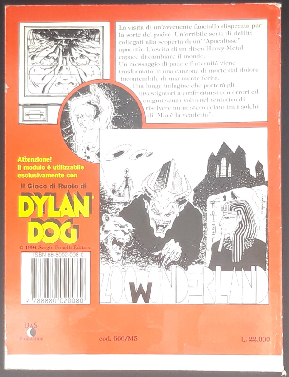 Dylan Dog Mia è la vendetta