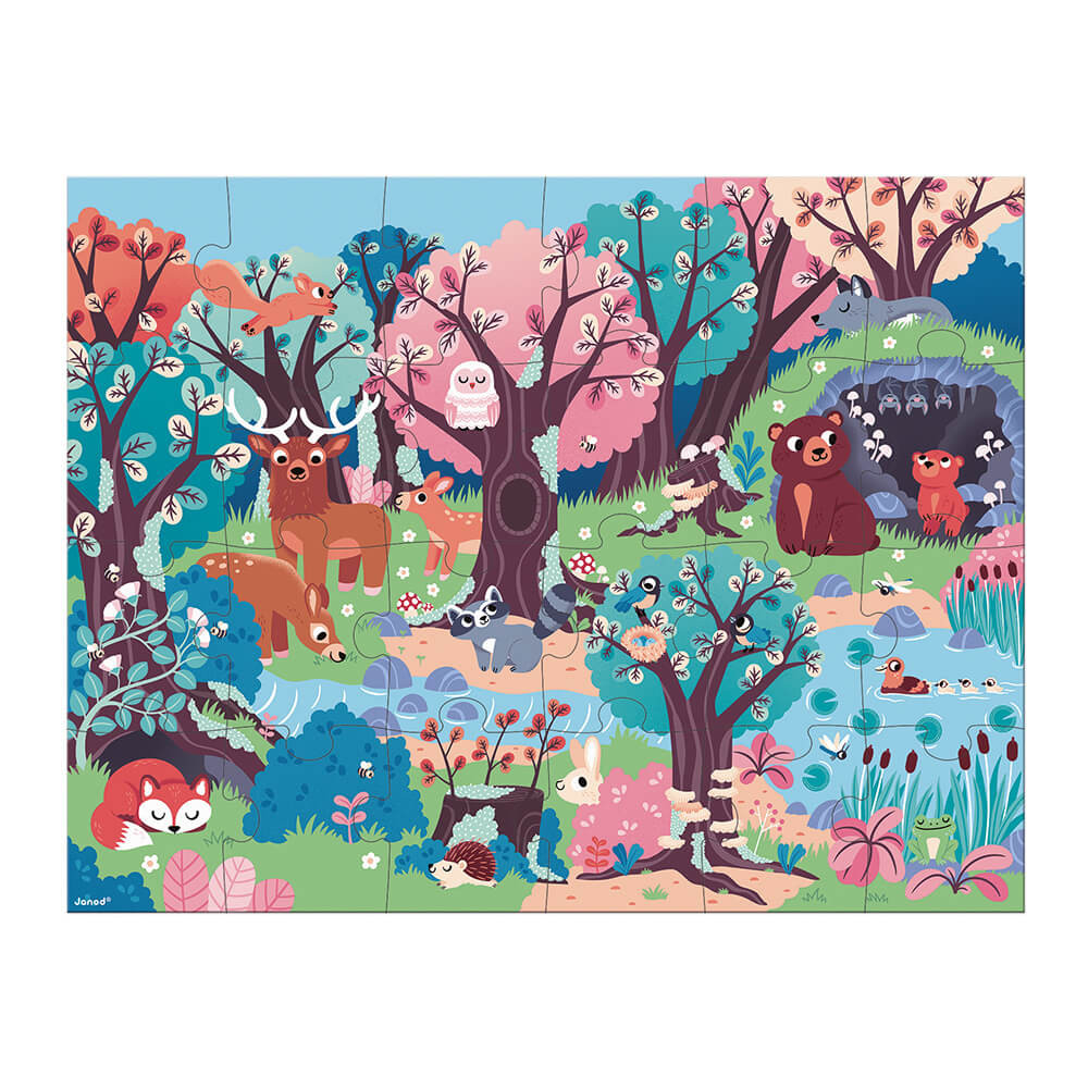 puzzle magico la foresta