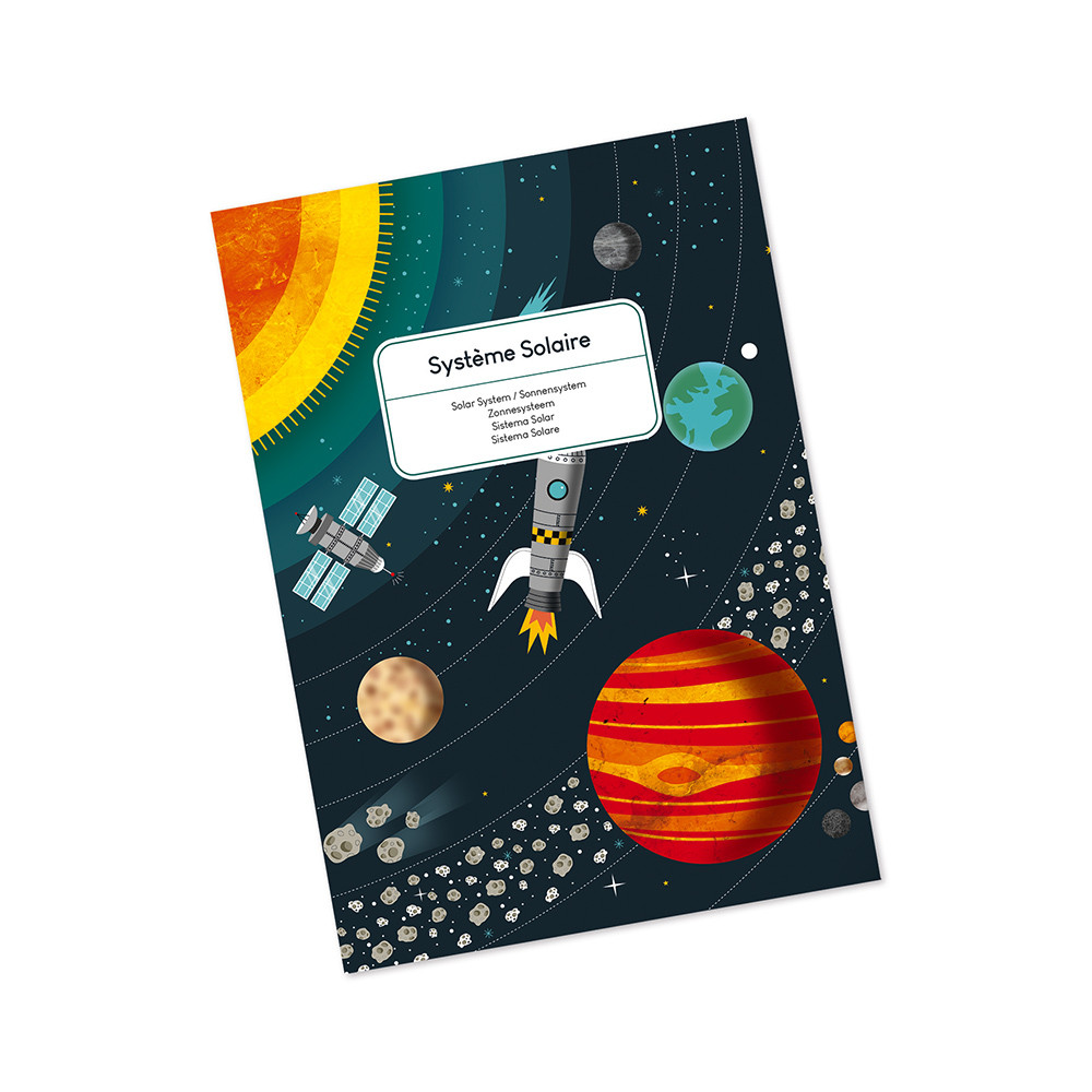 sistema solare puzzle educativo 100pz