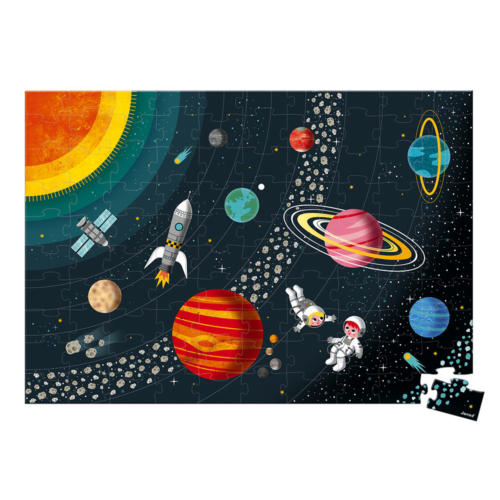 sistema solare puzzle educativo 100pz