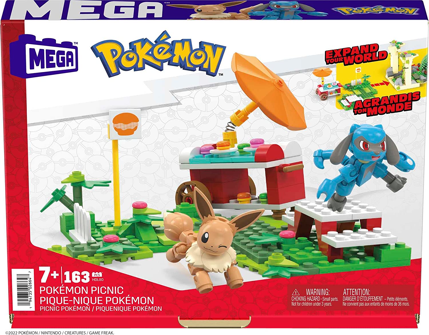 Pokemon picnic mega construx