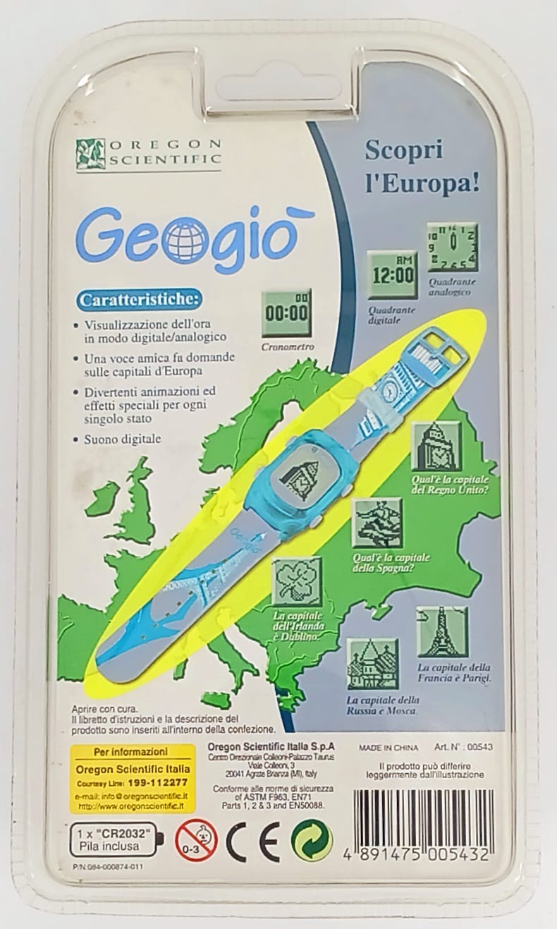 geogio' l'orologio per scoprire l'europa