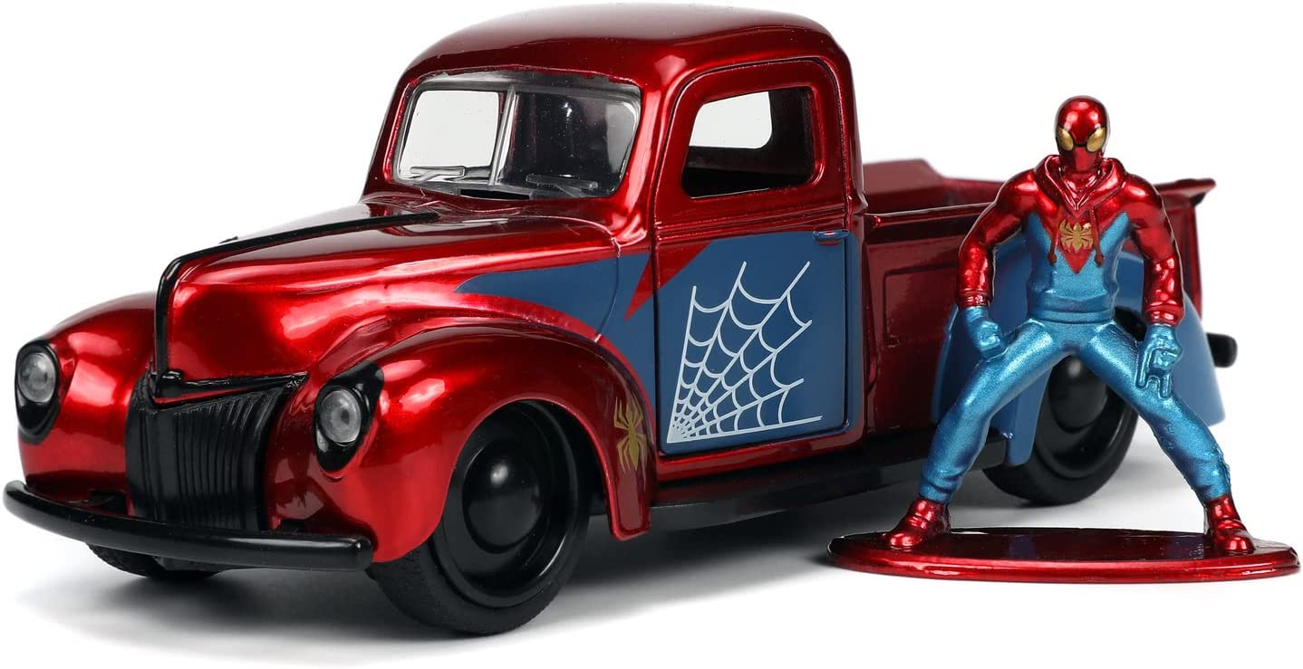 Spider-Man 1941 Pick-Up in scala 1:32 die-cast con personaggio