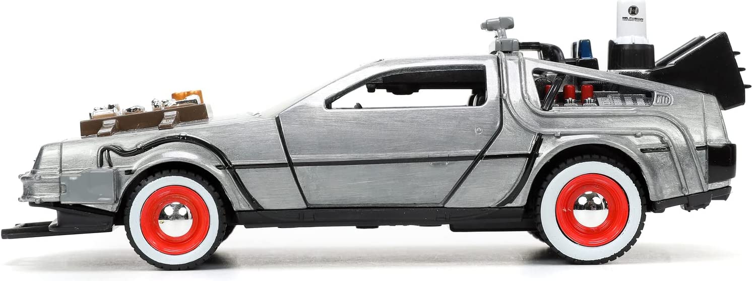 Time Machine Back to the Future 3 in scala 1:32 die-cast
