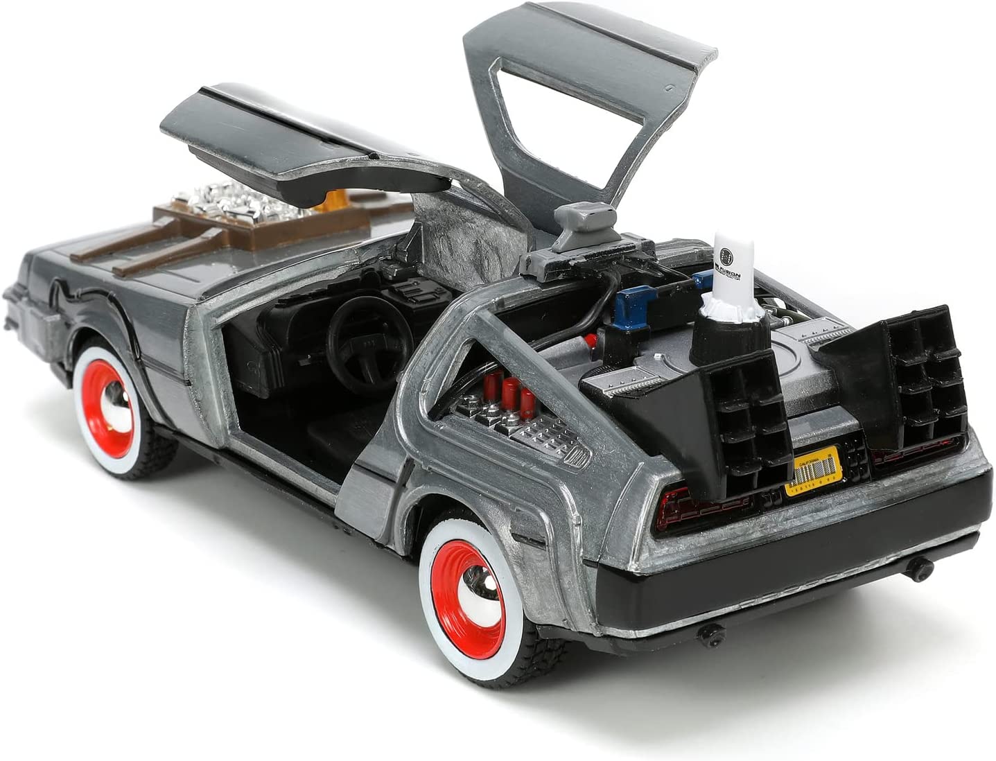 Time Machine Back to the Future 3 in scala 1:32 die-cast