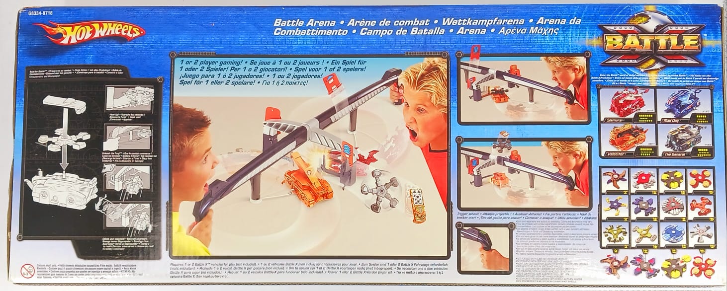 basic arena battle x Hot Wheels