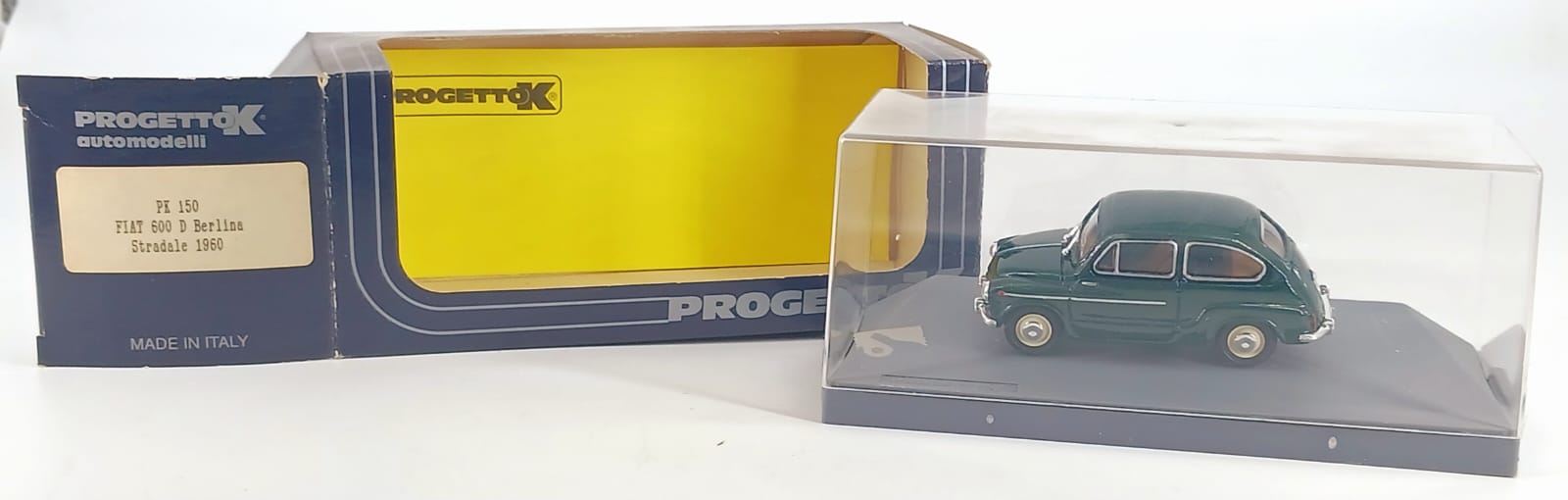 Fiat 600 D Berlina stradale Verde 1960 1:43
