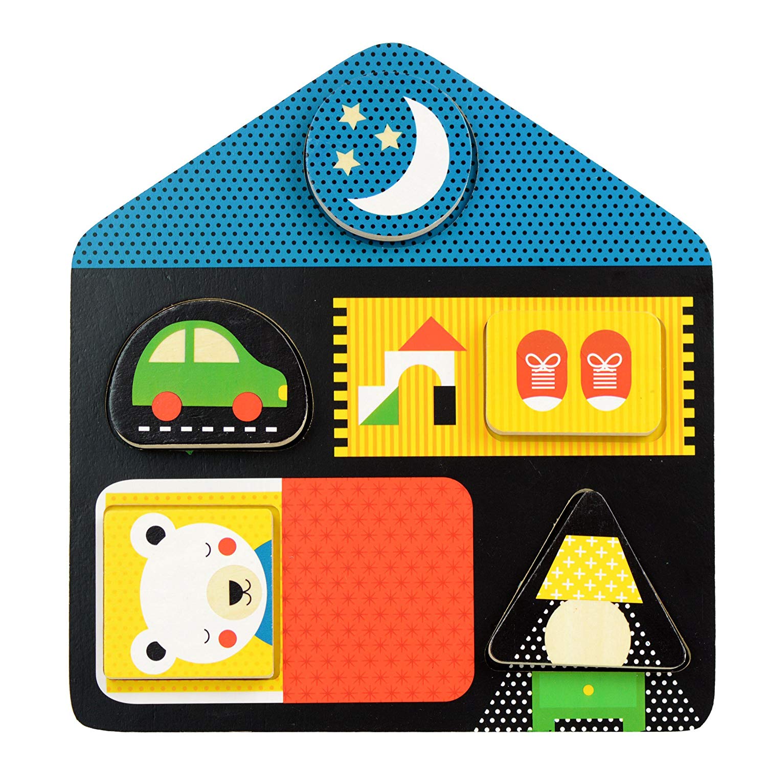 Puzzle in legno 2 in 1 