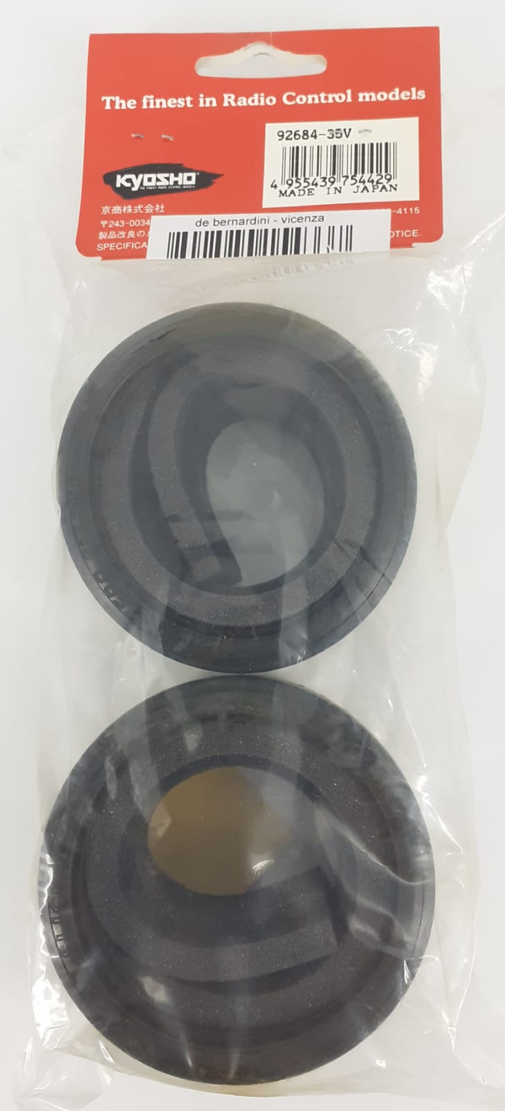 cp gomme 1/10 k-zero 35V 40mm