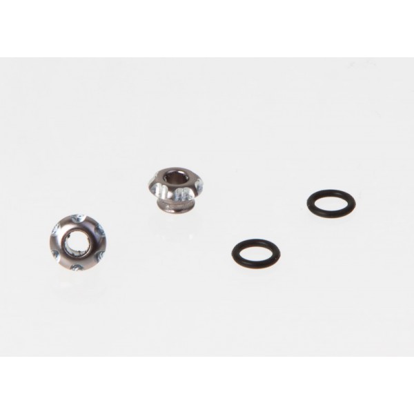 disco porta led in lega CNC 3mm argento