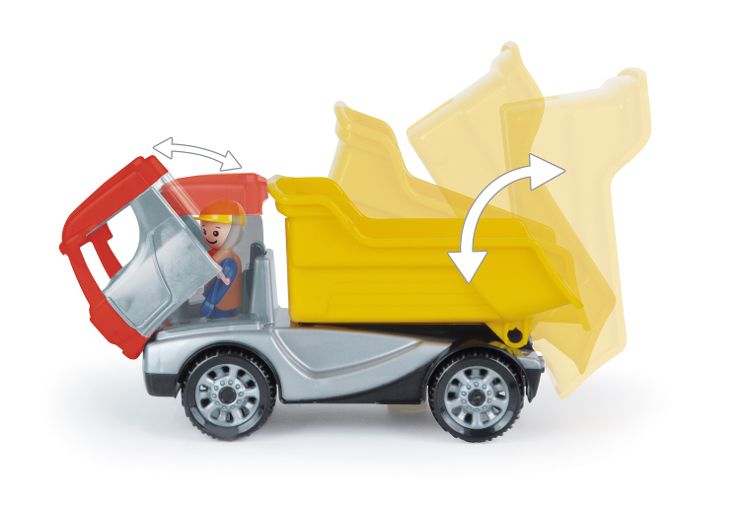 set edile camion e ruspa