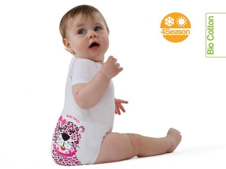 leopardo body  0-36m bio cotton 4season Jungle