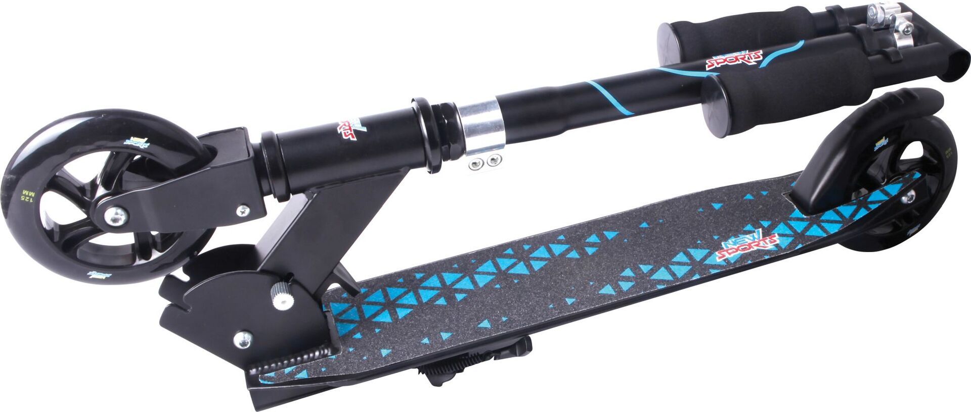 Monopattino blu/nero 125mm ABEC 7