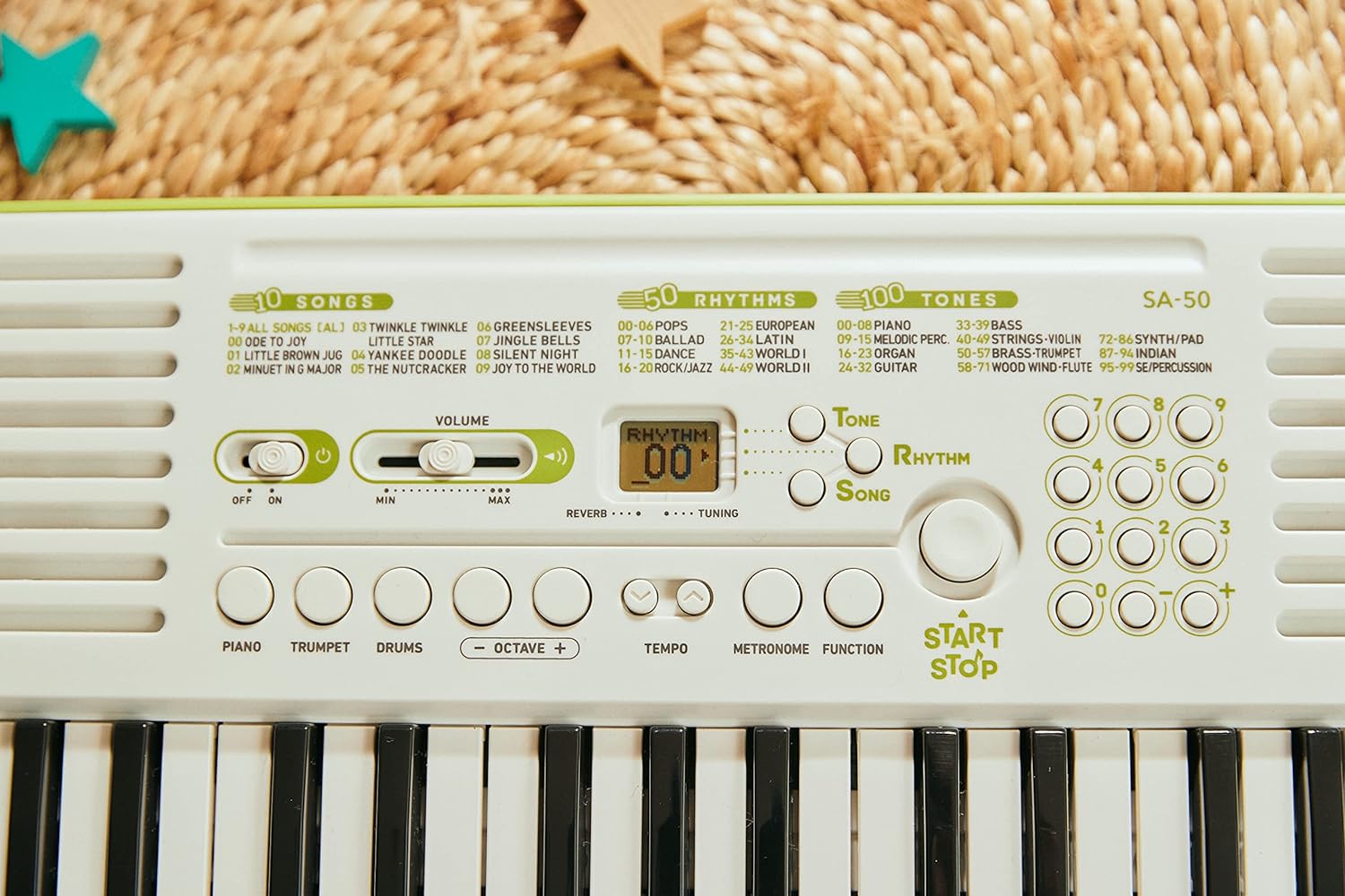 Casio SA-50 mini pianola