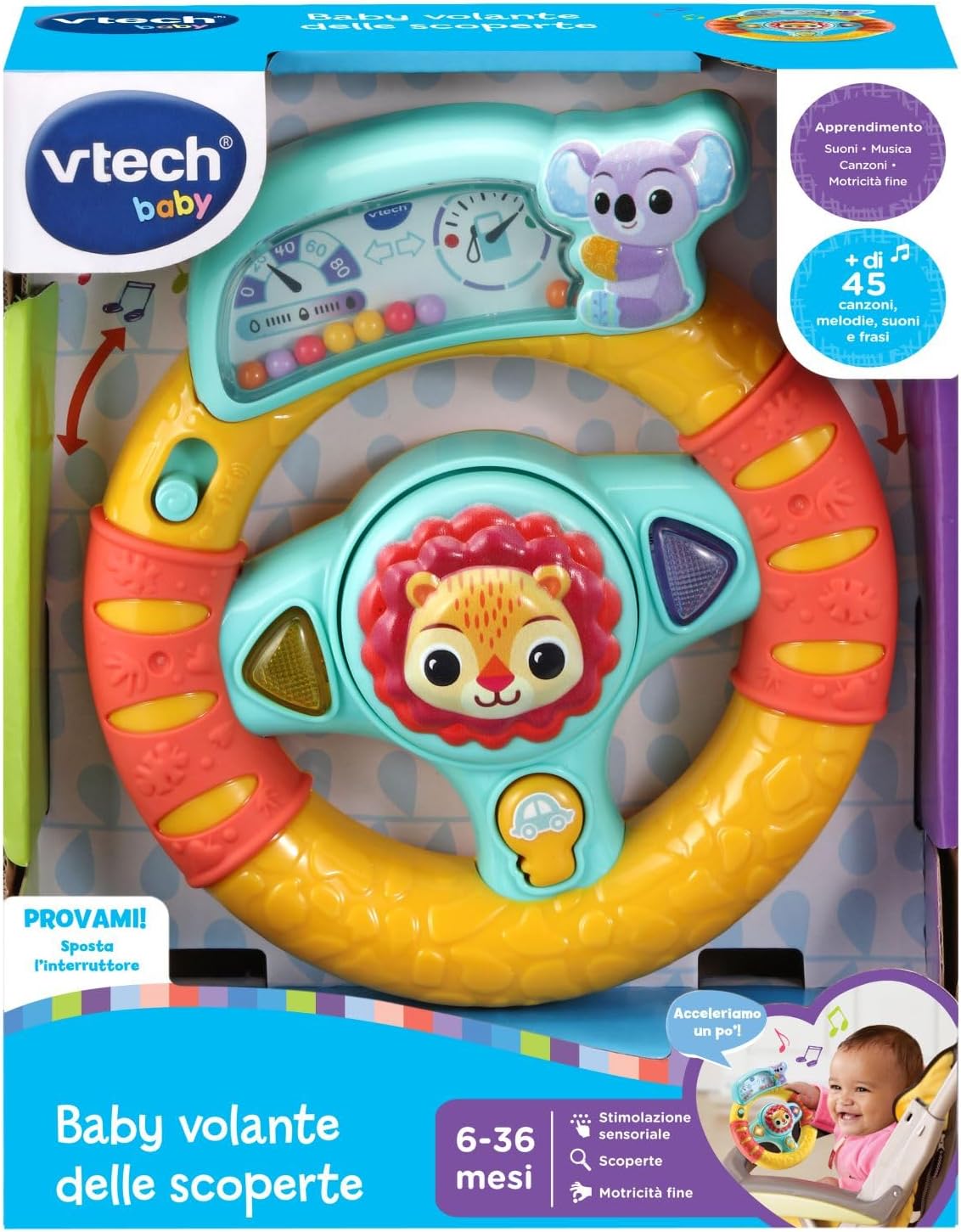 Baby volante delle scoperte