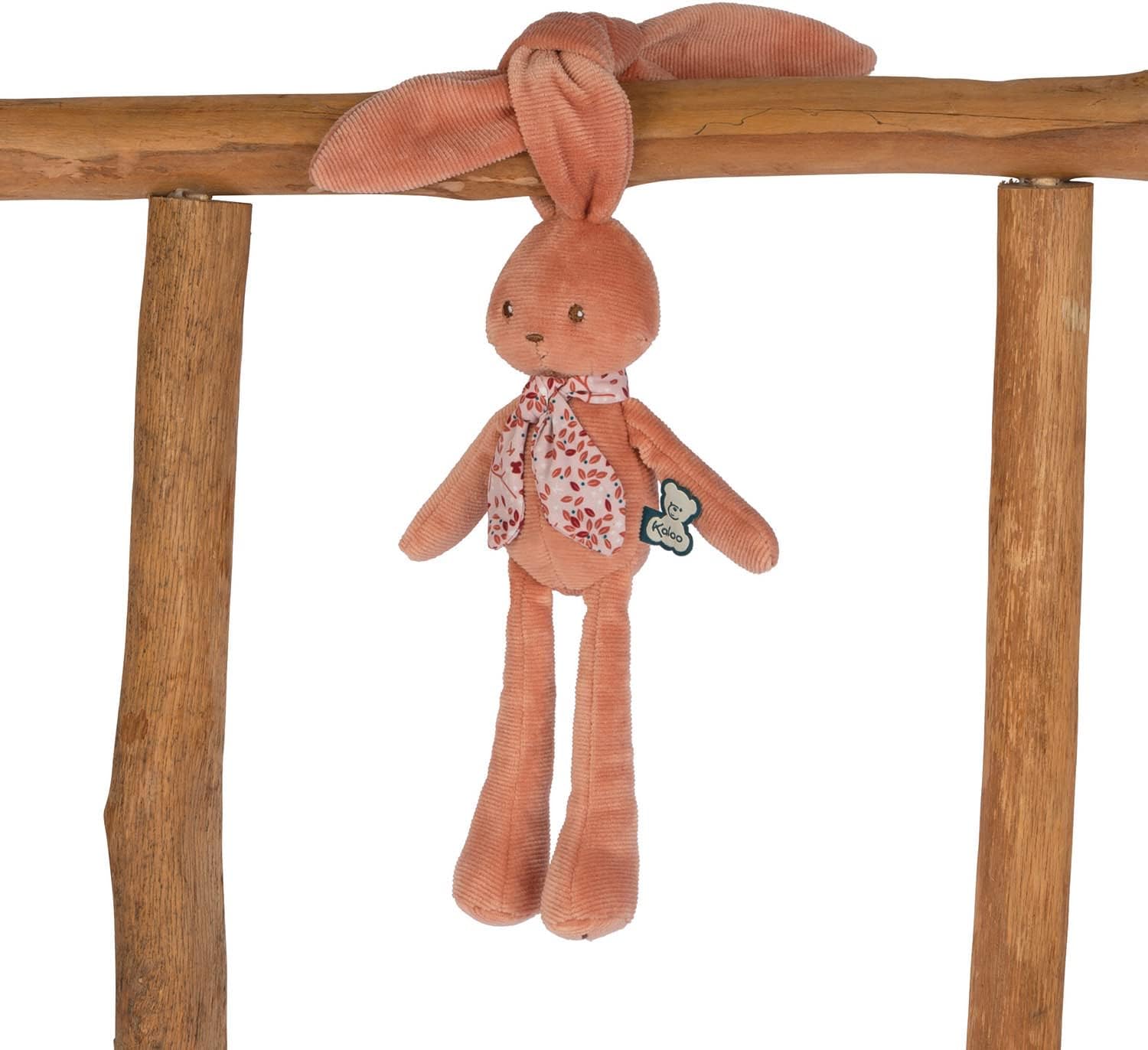 coniglietto in tessuto terracotta 35cm