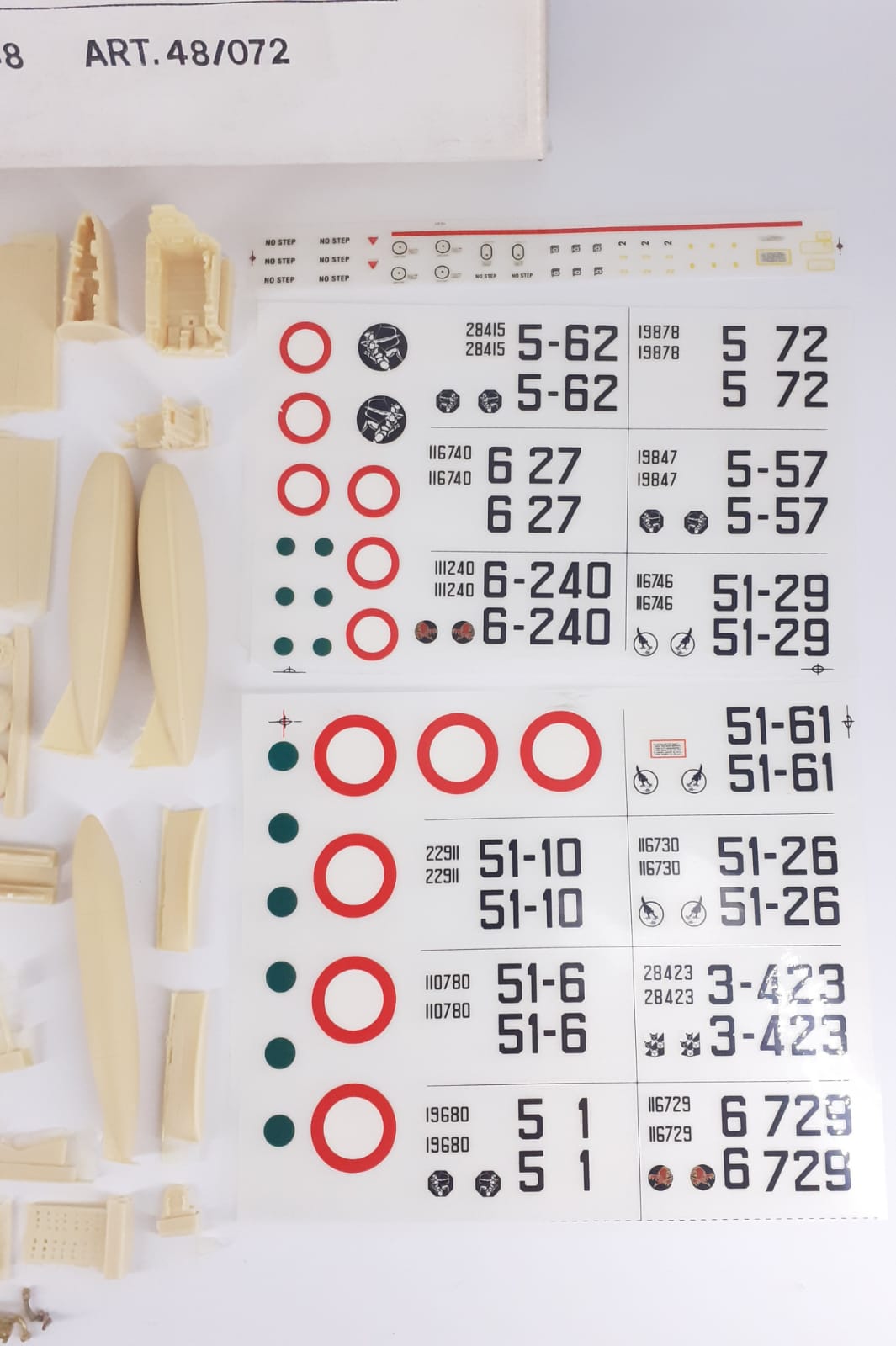 aereo Republic F84G 1/48 kit in resina
