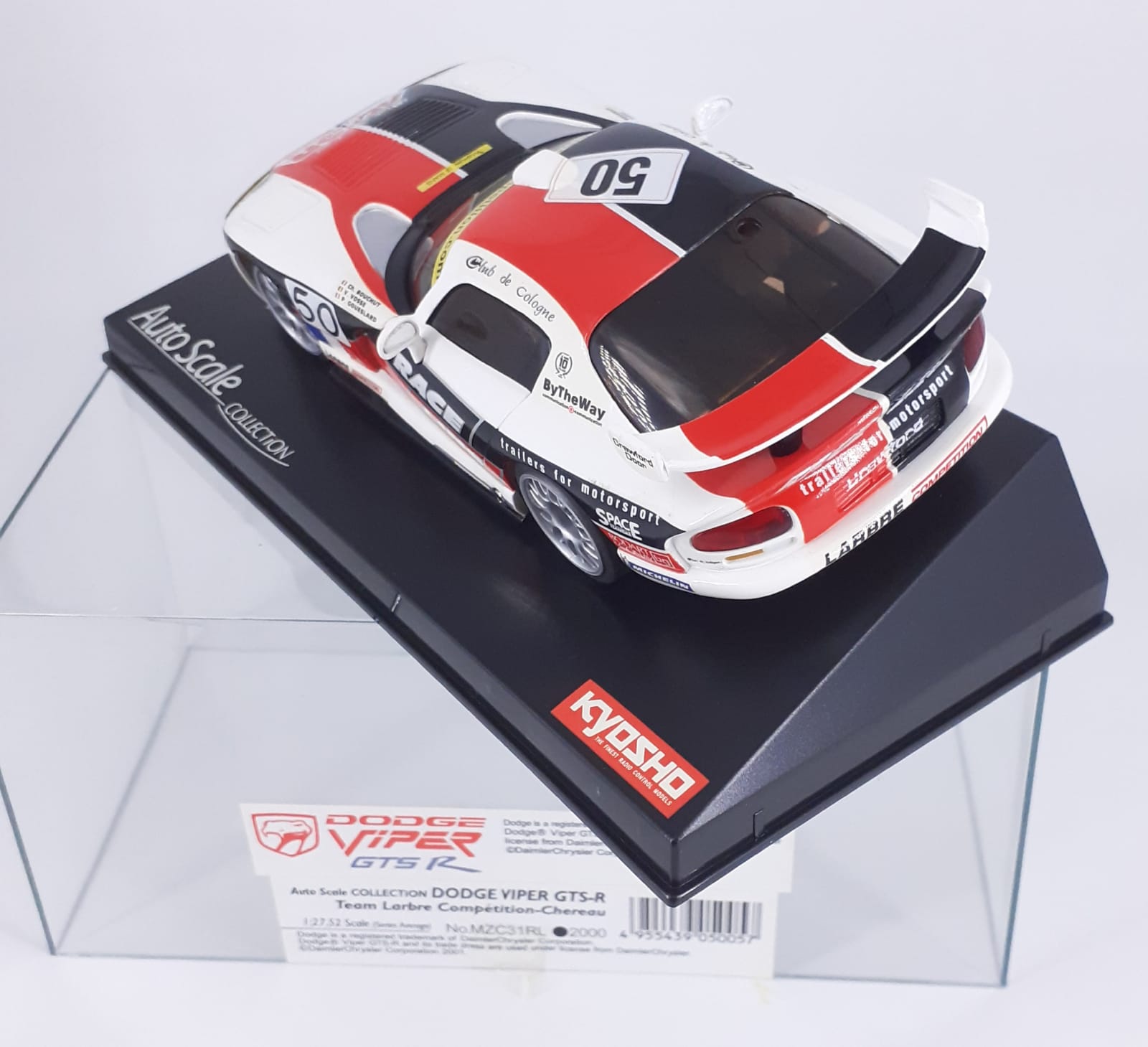 Dodge Viper GTS-R team Larbre #50 miniZ