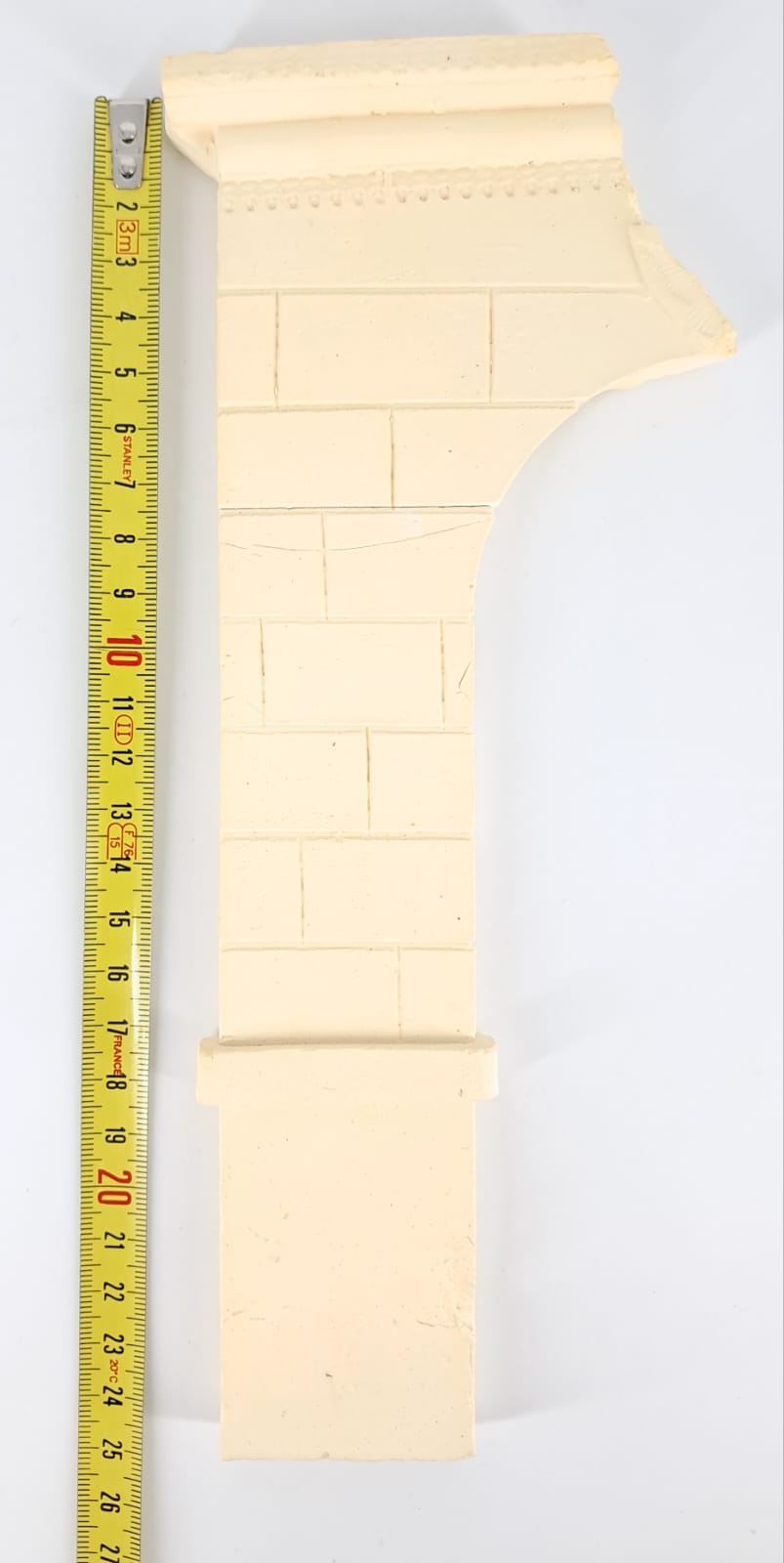 Sezione di arco diroccato scala 1/20